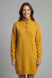 Constance Whitfield | Knit Jumper Midi Dress For Women