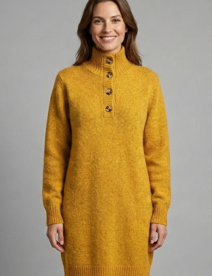 Constance Whitfield | Knit Jumper Midi Dress For Women