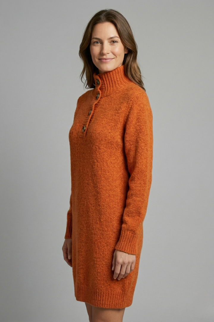 Constance Whitfield | Knit Jumper Midi Dress For Women