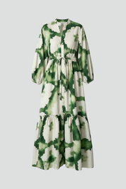Maisie Whitcombe | Printed Maxi Dress With V-Neck