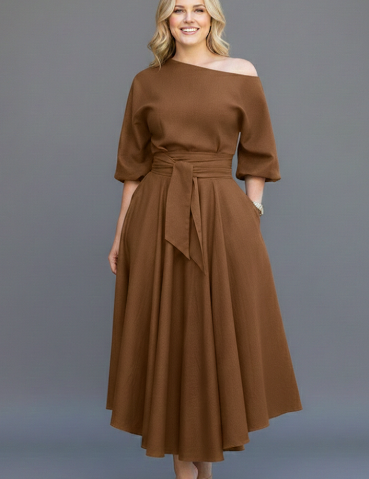 Rosalie Beaumont | Elegant Midi Dress For Women