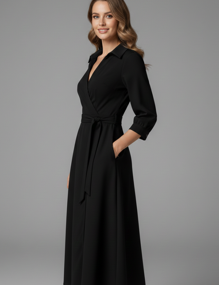 Women_sMidiDresswithV-ShapedNecklineandLongSleeves_3.png