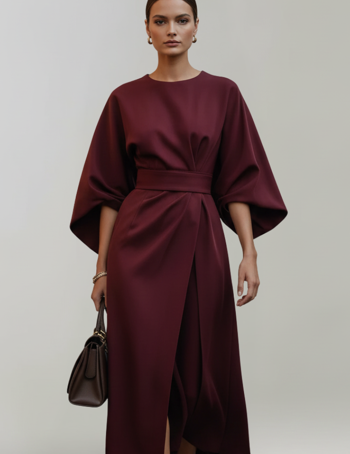 Vivienne Laurent | Elegant Midi Dress For Women