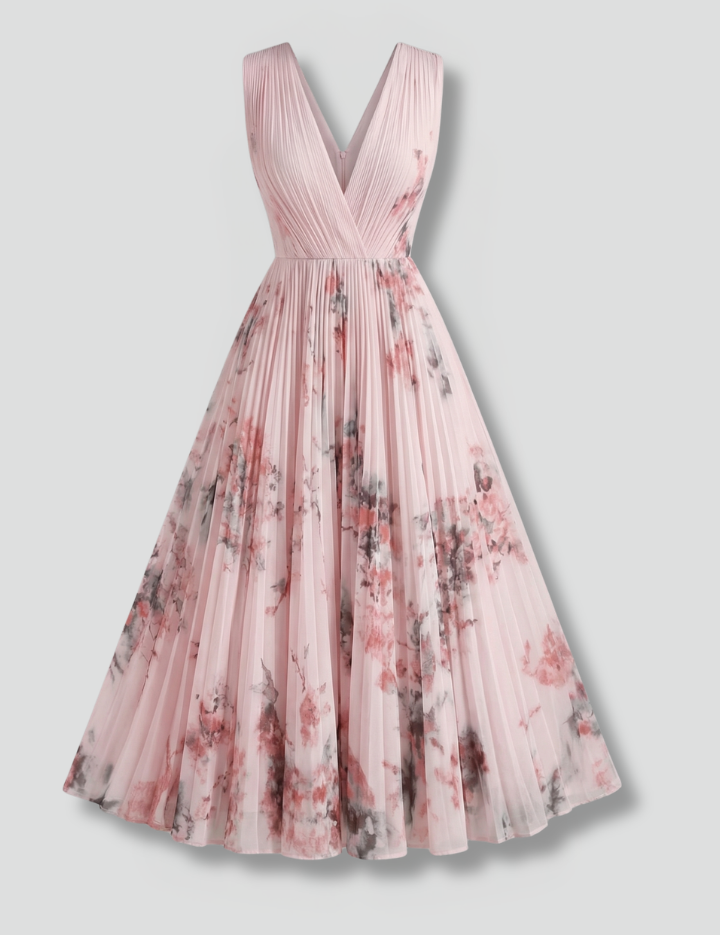 Women_sSleevelessDresswithV-NeckandPleatedSkirt_1.png