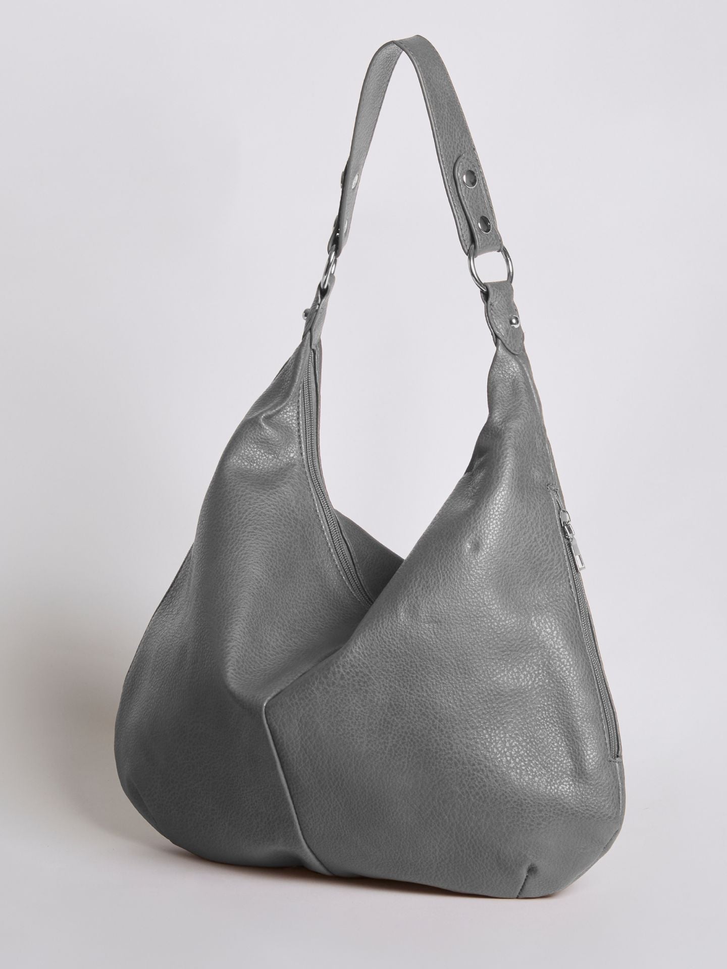 Elara Luxe | Soft Leather Hobo Shoulder Bag