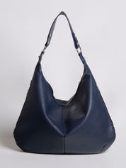 Elara Luxe | Soft Leather Hobo Shoulder Bag
