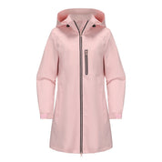 Winifred Turner | Waterproof Hooded Rain Jacket in Cobalt Blue