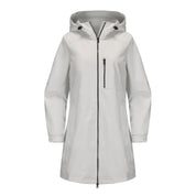 Winifred Turner | Waterproof Hooded Rain Jacket in Cobalt Blue