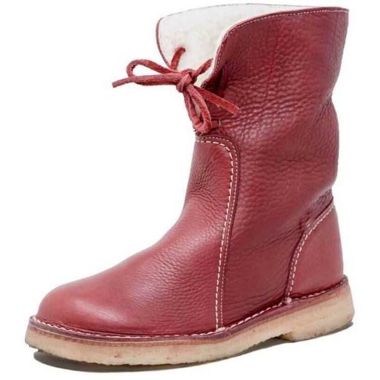 Yvonne Abernathy | Lace-Up Winter Boots For Women