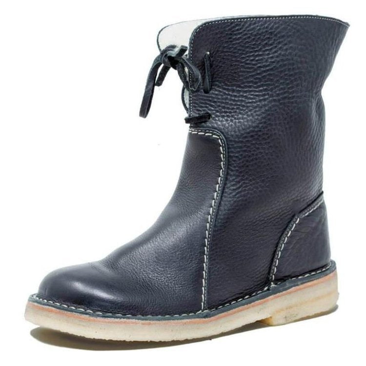Yvonne Abernathy | Lace-Up Winter Boots For Women