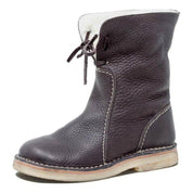 Yvonne Abernathy | Lace-Up Winter Boots For Women