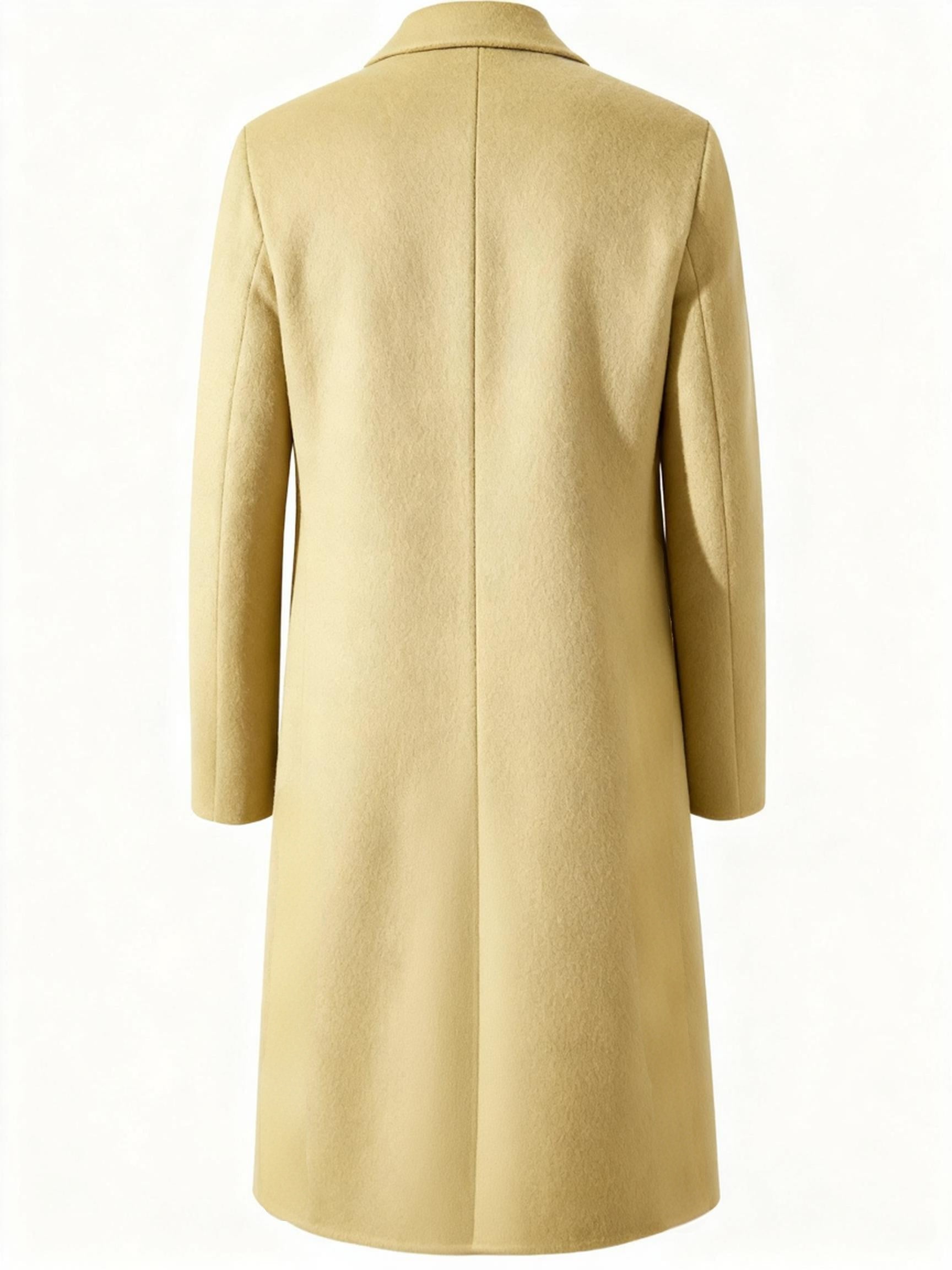 Matilda Harrison | Navy Tailored Longline Overcoat
