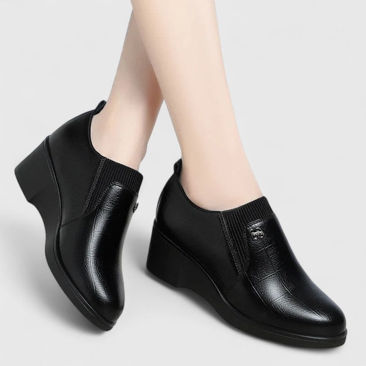 Rosalind Fairweather | Bottines Chelsea à talon compensé
