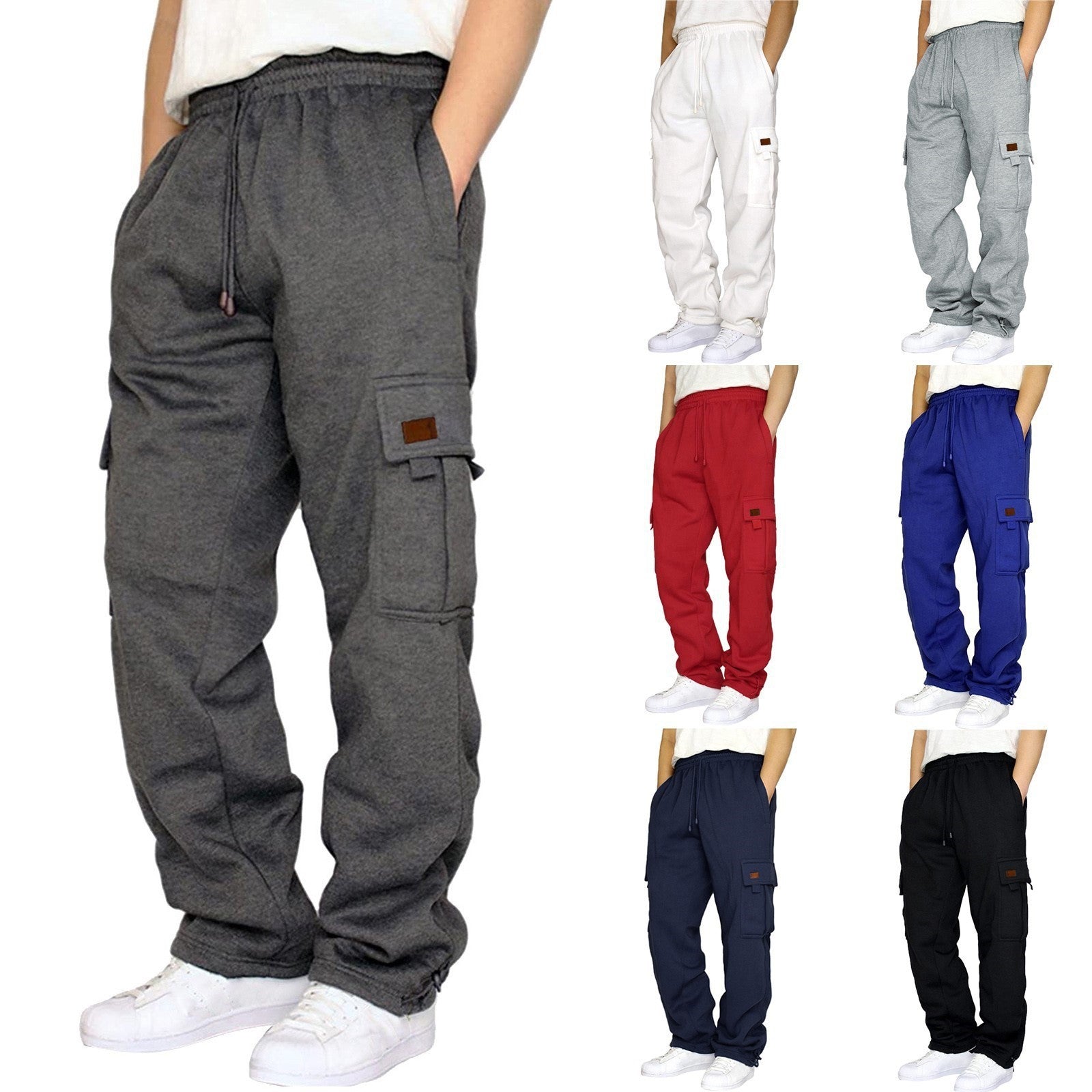 Jack Fletcher | Loose Fit Cargo Joggers for Men