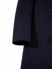 Matilda Harrison | Navy Tailored Longline Overcoat