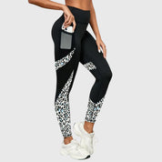 Charlotte Osborne | Legging imprimé léopard taille haute avec poche