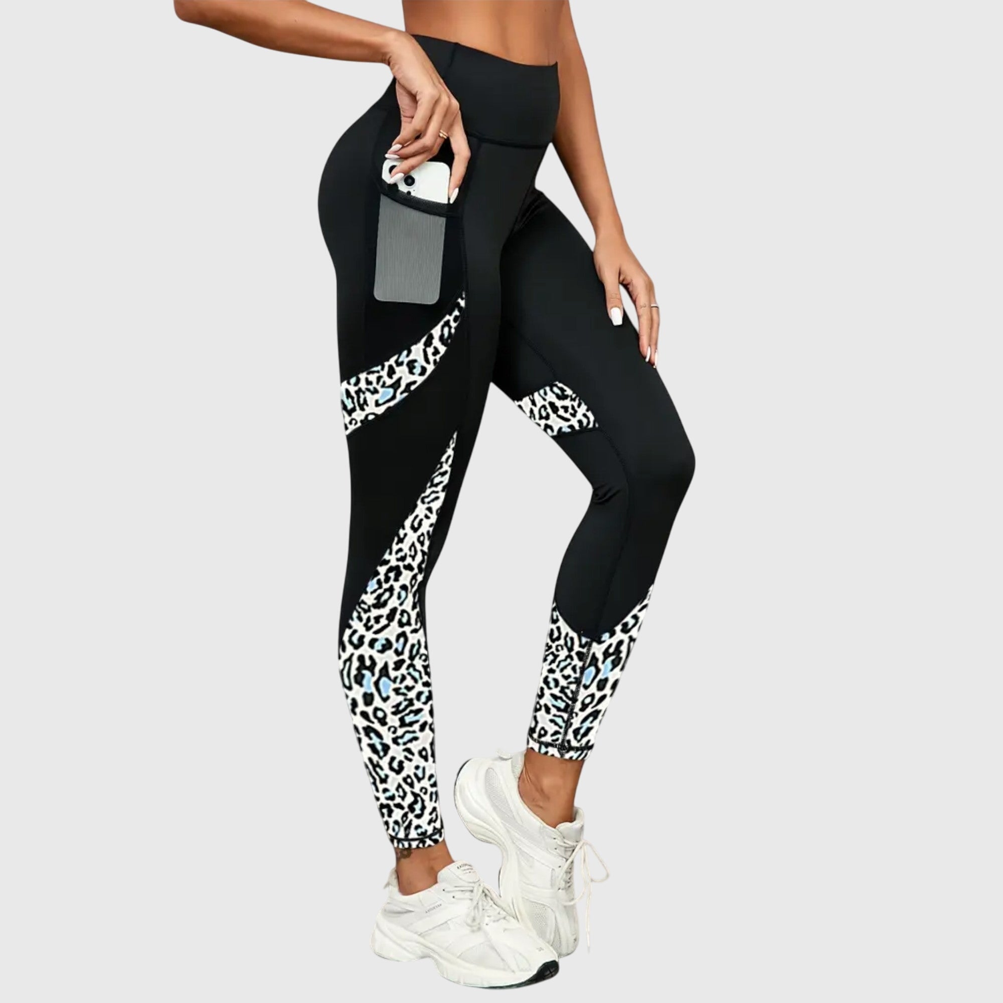 Charlotte Osborne | Legging imprimé léopard taille haute avec poche
