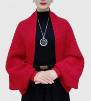 Freya Latham | Chunky Knit Wrap Cardigan