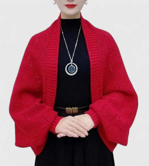 Freya Latham | Chunky Knit Wrap Cardigan