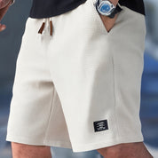 Matteo Ricci | Textured Waffle Shorts For Men