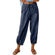 Florence Bennett | Casual Drawstring Trousers For Women