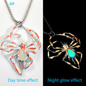 Collier d’Halloween Toile d’ombre | Araignée