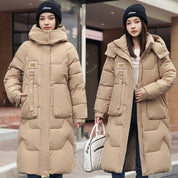 Verity Griffiths | Detachable Hood Longline Puffer Coat
