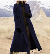 Beatrice Davies | Long Wool-Blend Wrap Coat