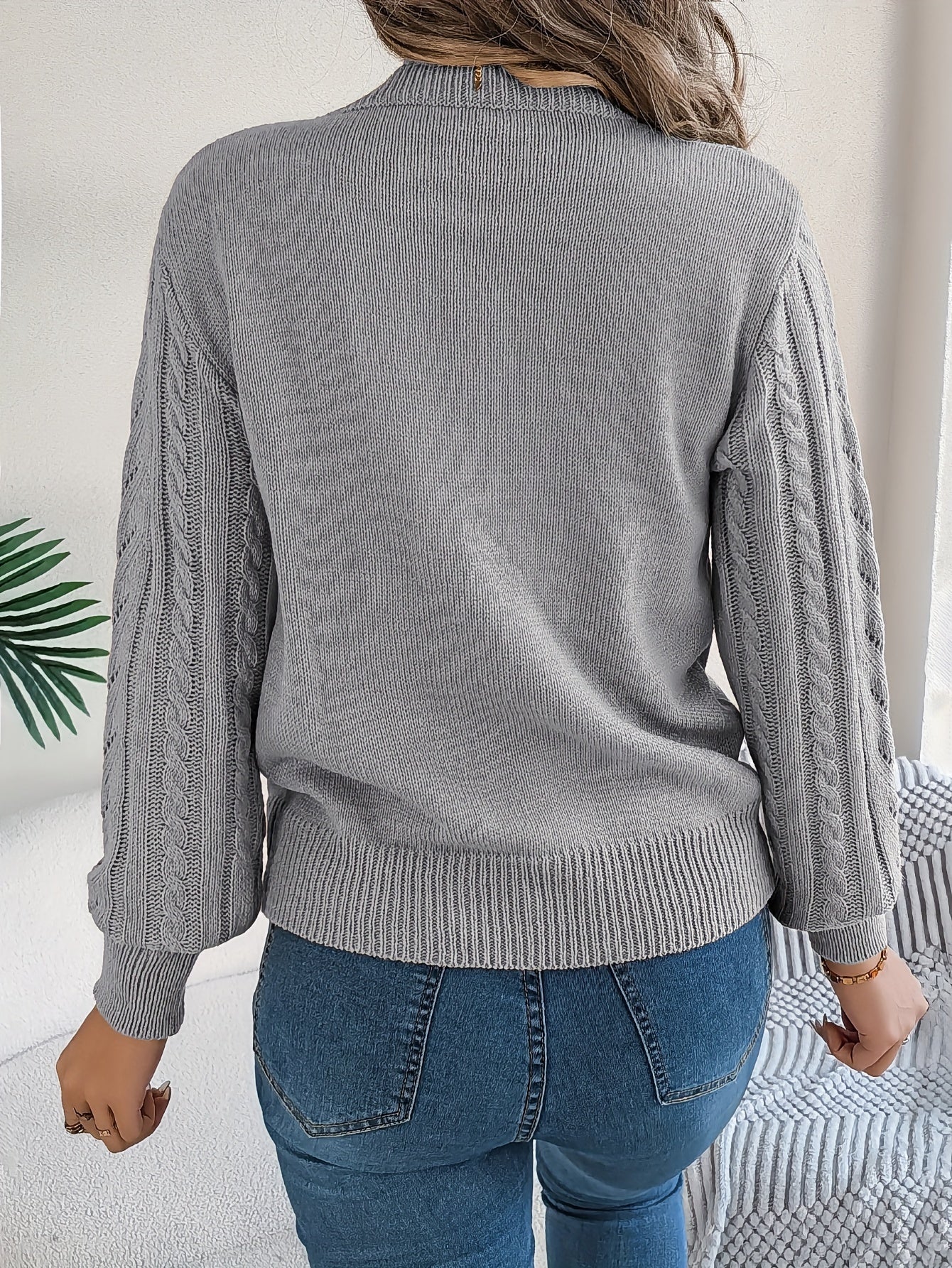 Alice Hughes | Pull texturé en maille torsadée
