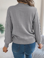 Alice Hughes | Pull texturé en maille torsadée