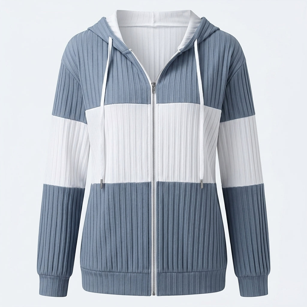 alexandra-sharpe-textured-colour-block-hooded-jacket-2.jpg