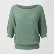 Alice Baker | Relaxed Batwing Knit Sweater