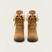 Alice Wood | Bottes d’hiver à lacets bordées de fourrure
