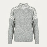 Aoife Evans | Cozy Patterned Turtleneck Sweater