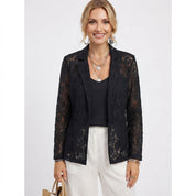 Arabella Lewis | Lace Openwork Blazer