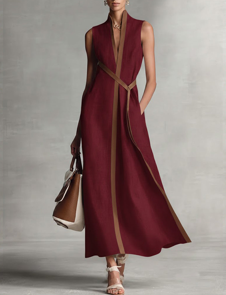 araminta-damen-rmelloses-v-ausschnitt-maxikleid-4.jpg