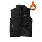 Florence Shaw | Red Quilted Padded Gilet for Women