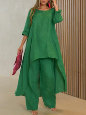Alicia Brady | Flowing Two-Piece Tunic Set For Women
