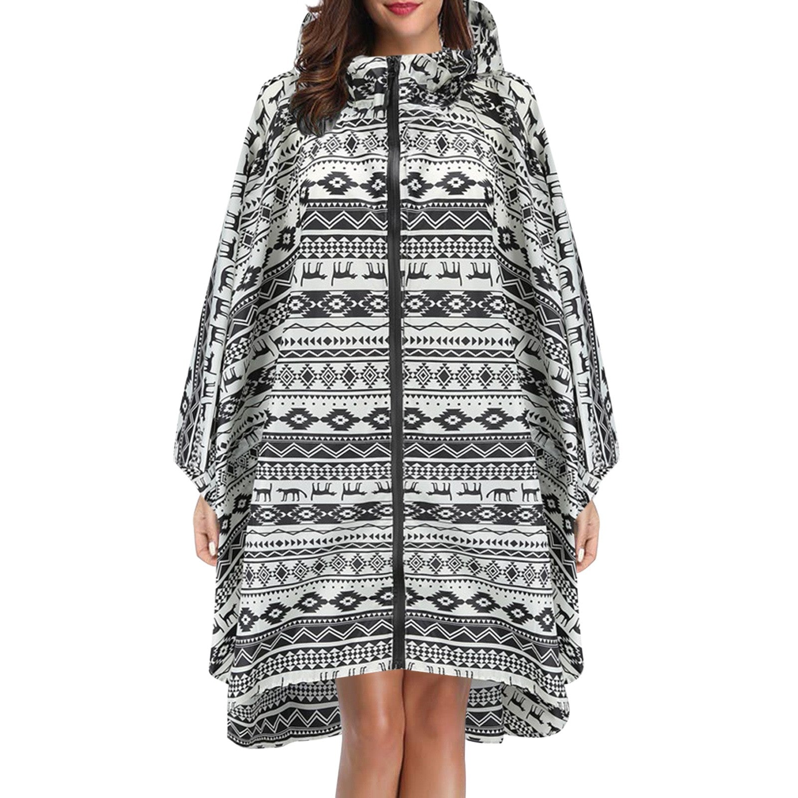Cressida Fenwick | Waterproof Hooded Poncho Raincoat
