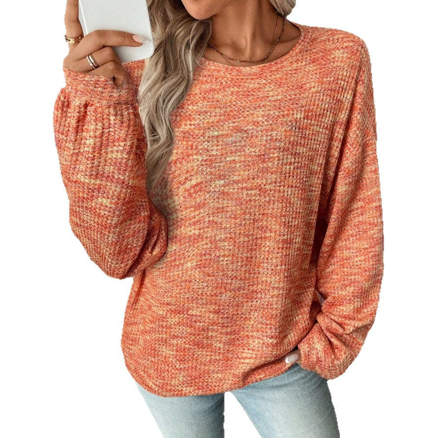 Amelia Taylor | Round Neck Loose Knit Sweater