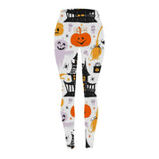 Candy Crawl | Pumpkin Halloween Leggings For Women