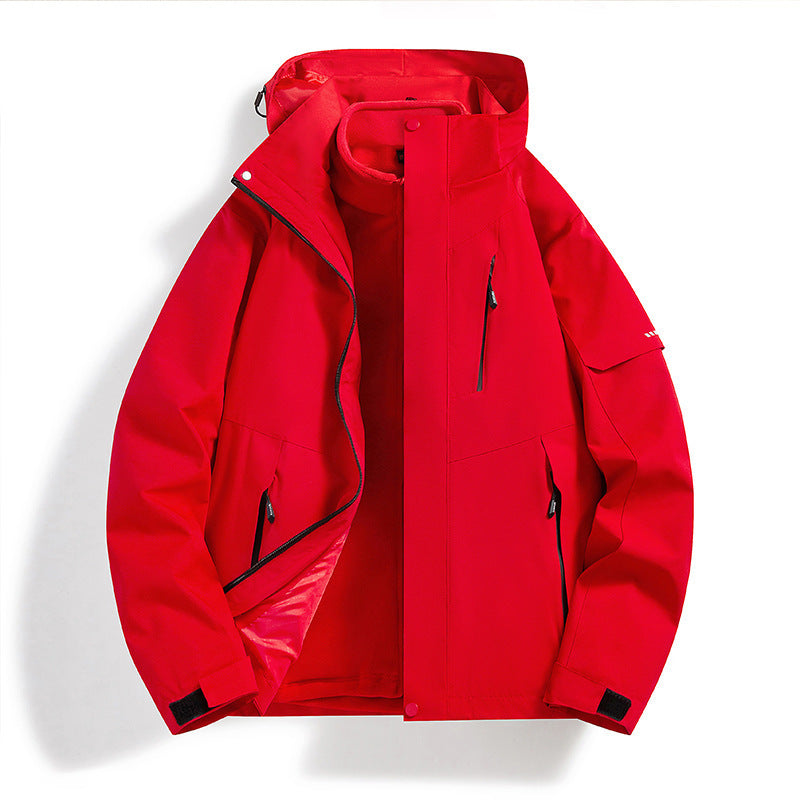Penelope Davies | 3-in-1 Colour-Block Waterproof Jacket