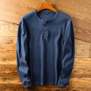 Henry Davies | Soft Henley Neck Shirt for Men