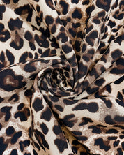 Constance Fairbank | Leopard-Lined Hooded Coat With Drawstring Waist