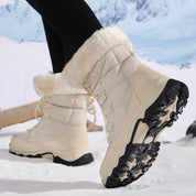 Verity Edwards | Bottes de neige imperméables à bordure en fausse fourrure