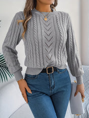 Alice Hughes | Pull texturé en maille torsadée
