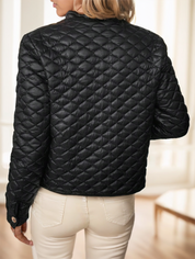 Maeve Jones | Manteau court matelassé à losanges