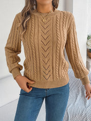 Alice Hughes | Pull texturé en maille torsadée