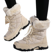 Verity Edwards | Bottes de neige imperméables à bordure en fausse fourrure
