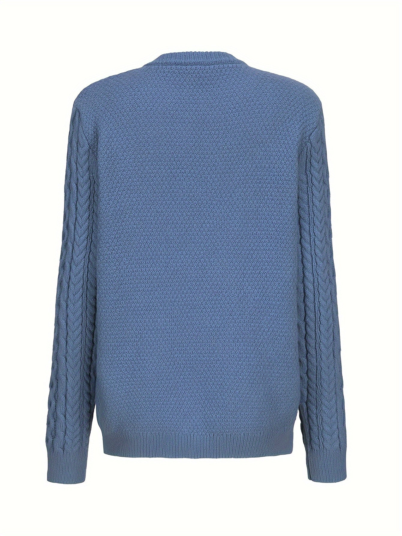Rosalind Cooper | Textured Cable-Knit Button-Front Cardigan